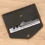 Leather Haven Stylish Genuine Leather Hasp Wallet for Men and Women – Versatile Money, Card, and ID Holder Clutch, Real Cow Leather Phone Pouch