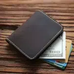 Leather Haven Genuine Leather Credit Card Holder for Men | Vintage Bifold Slim Wallet with Driver’s License Case